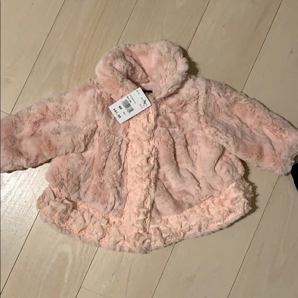 NEW****Isobella & Chloe Faux Fur Jacket***w/tags